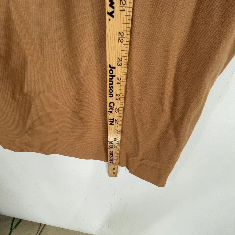 Pendleton Womens Skirt 14 Midi Camel Tan 100% Virgin Wool Vintage USA Modest